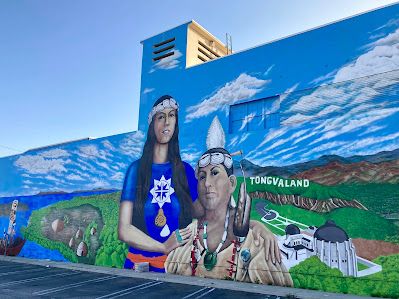 "Tongva Then and Now" Mural