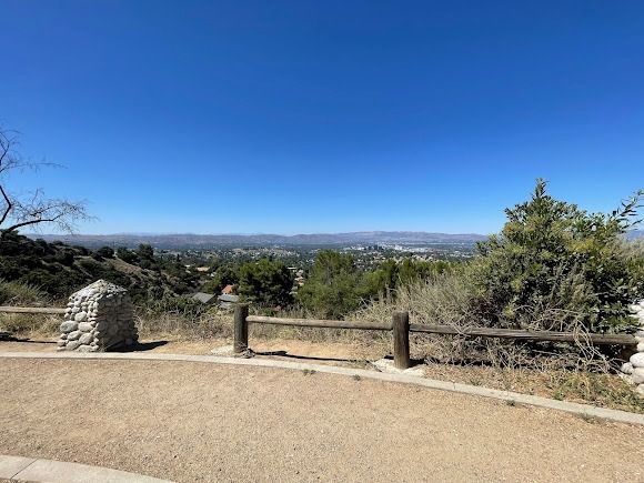 Top of Topanga Overlook