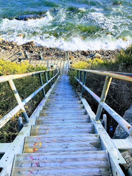 Stairway to ocean