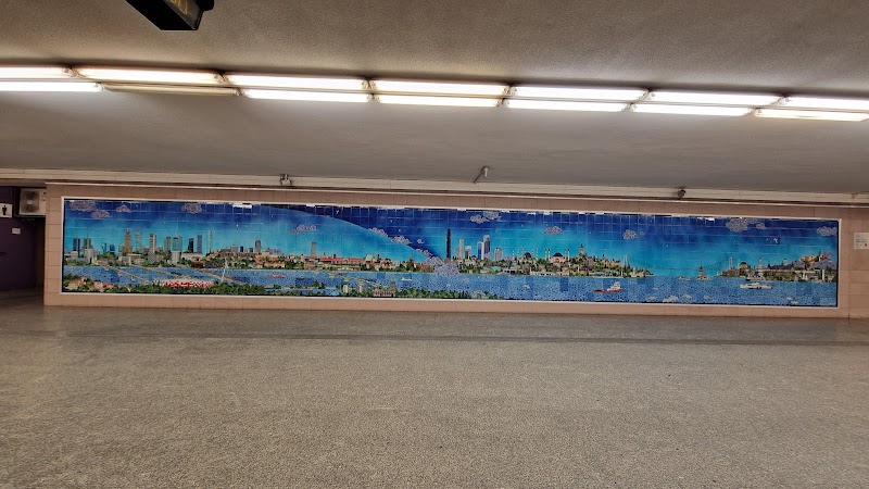 Mosaic in the subway