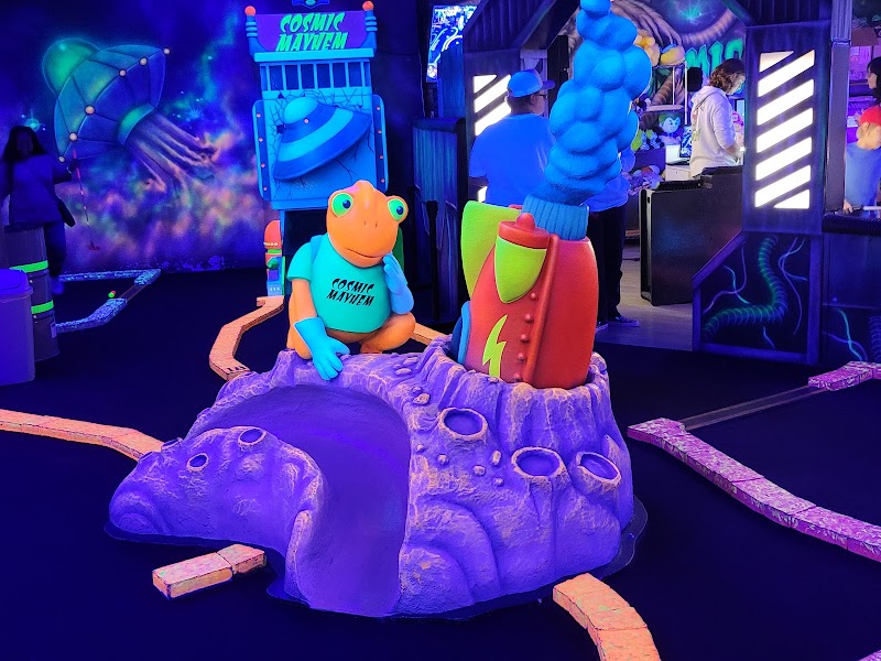 Cosmic Mayhem: Black Light Mini Golf and Bar
