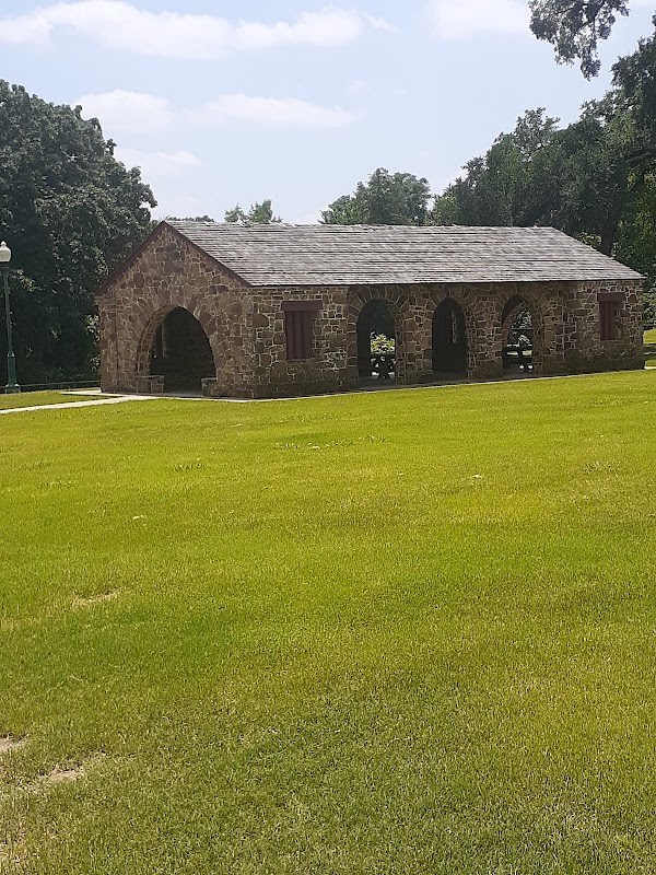 Stevens Park Stone Pavillion