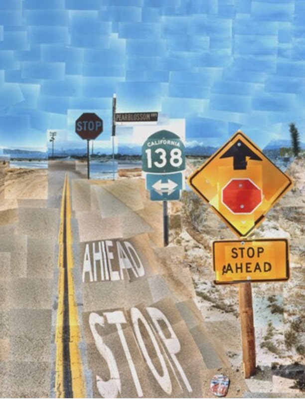 David Hockney Pearblossom Highway