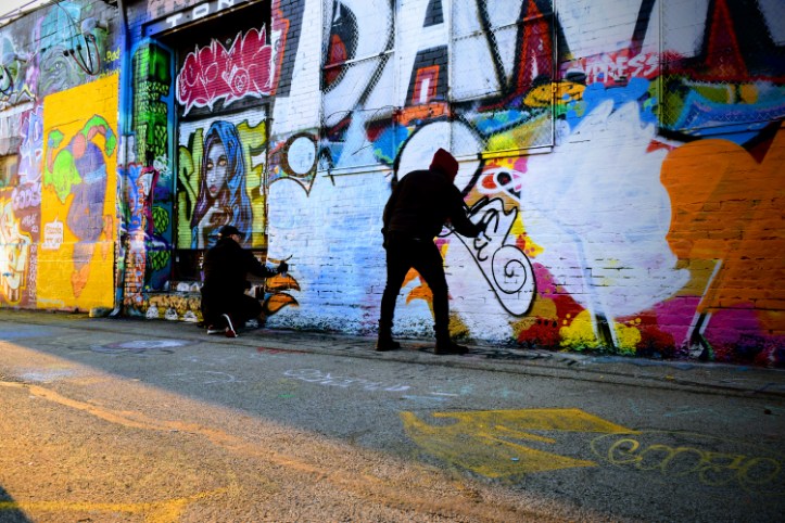 Clement Way Graffiti Alley