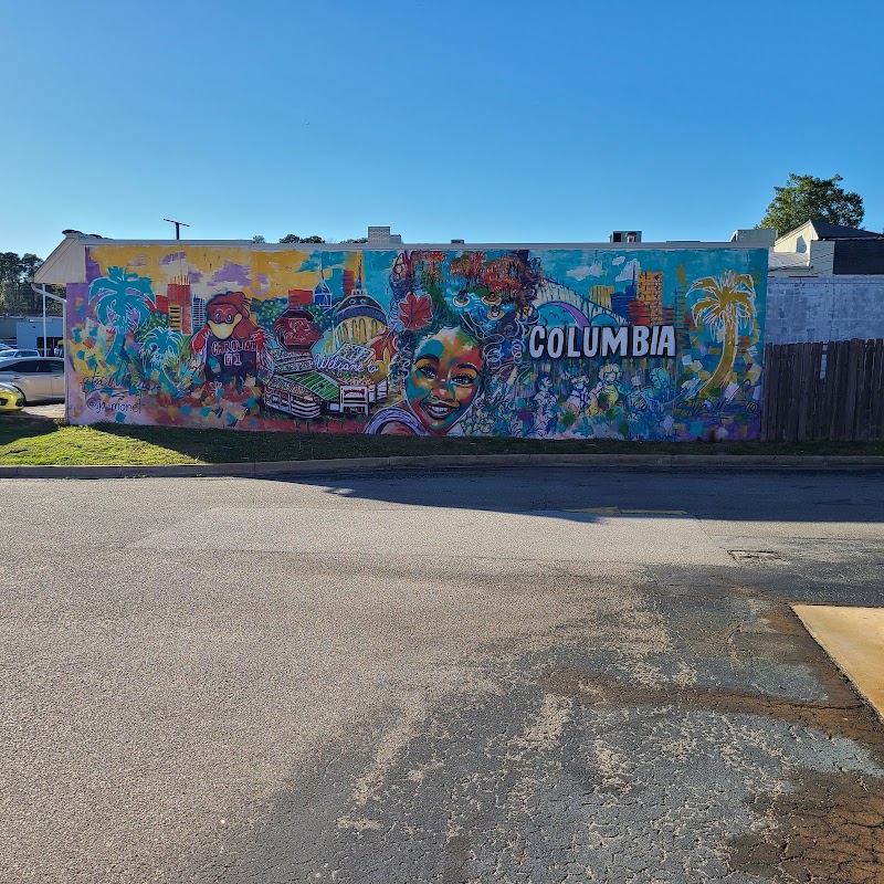Welcome to Columbia Mural By Ija Charles