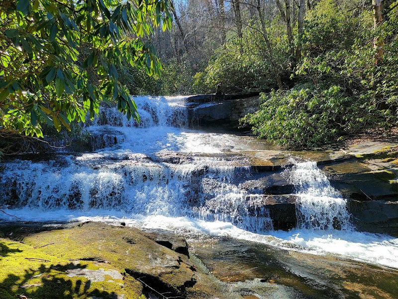 Raven Cliff Falls Suspension Bridge