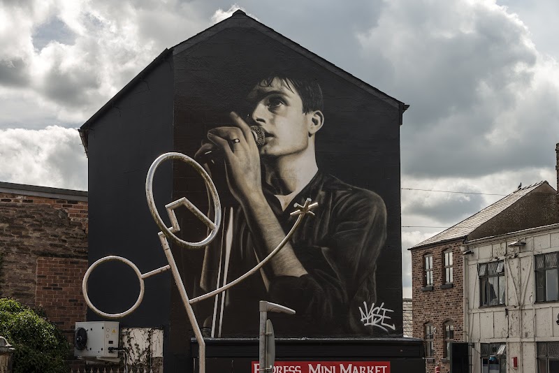 Ian Curtis Mural