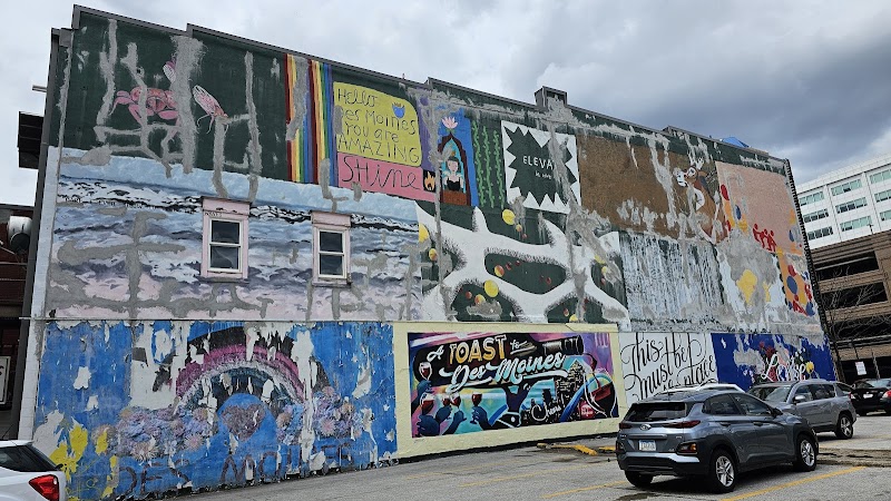 Toast Des Moines Mural