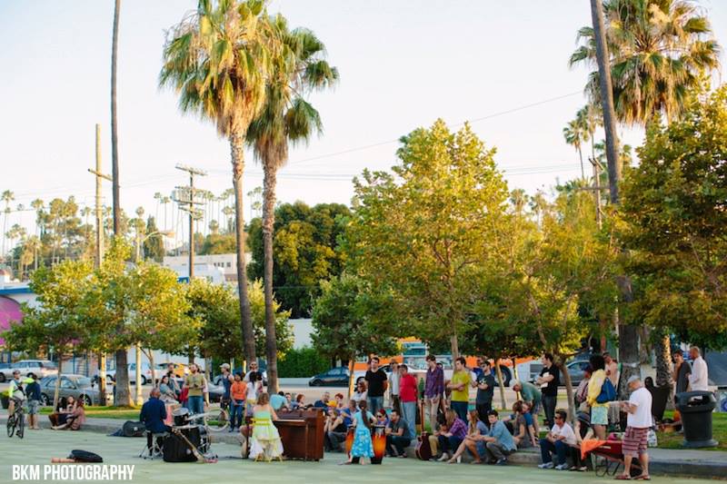 Sunset Triangle Plaza