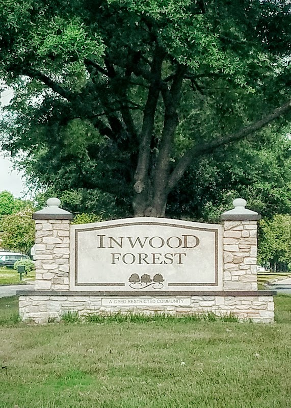 Inwood Forest Section 2 Sign