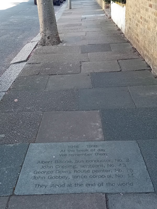 Festing road war memorial