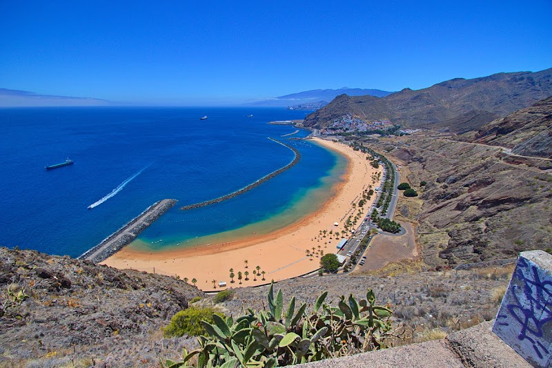 View spot of Playa de Las Teresitas