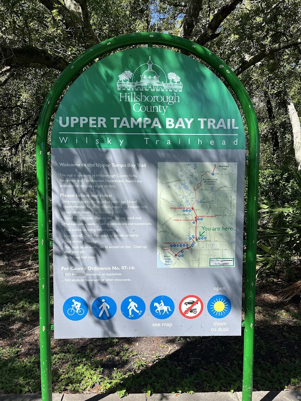 Upper Tampa Bay Trail Parking (Wilsky)