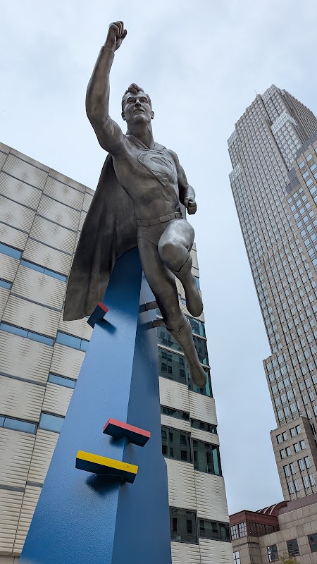 Superman statue