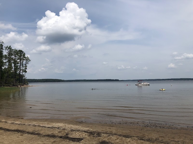 Jordan lake beach