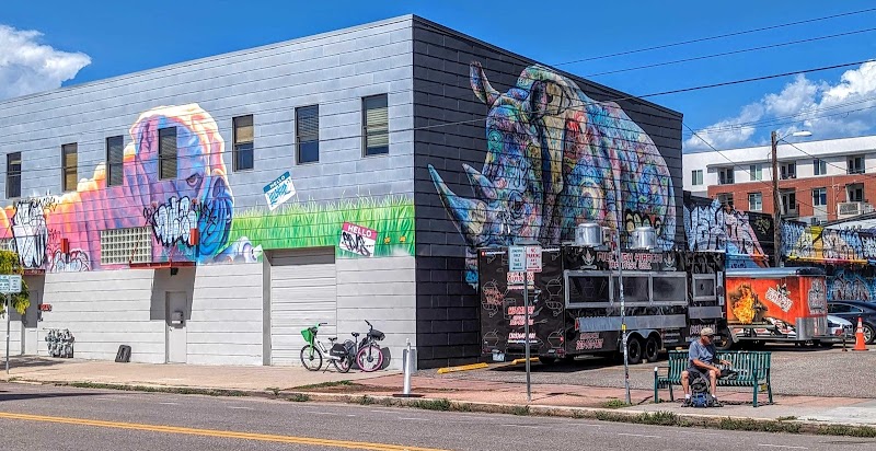 Ganja White Night Mural