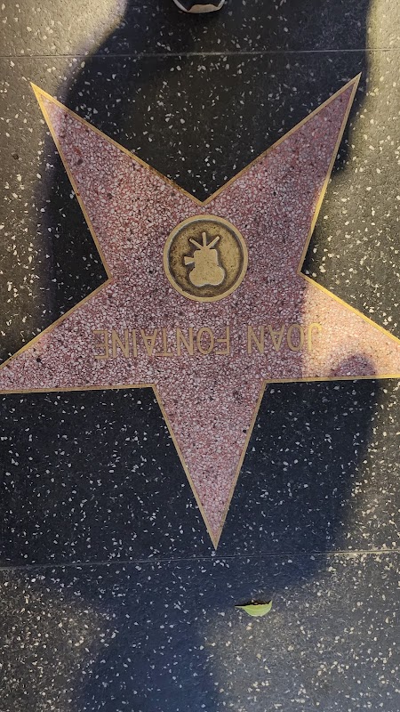 Joan Fontaine Star of Fame