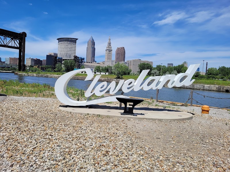 Cleveland Script Sign - The Foundry