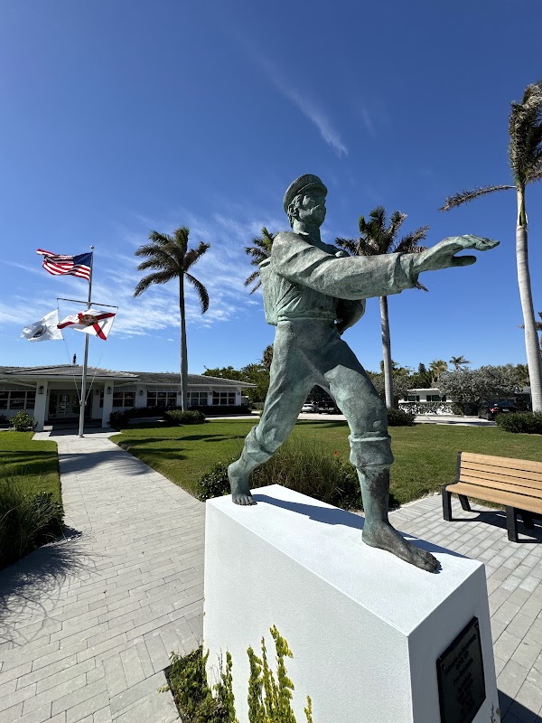 The Barefoot Mailman Statue