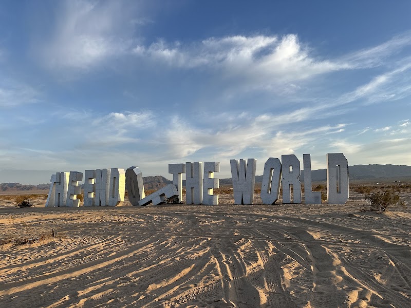 The End of The World sign