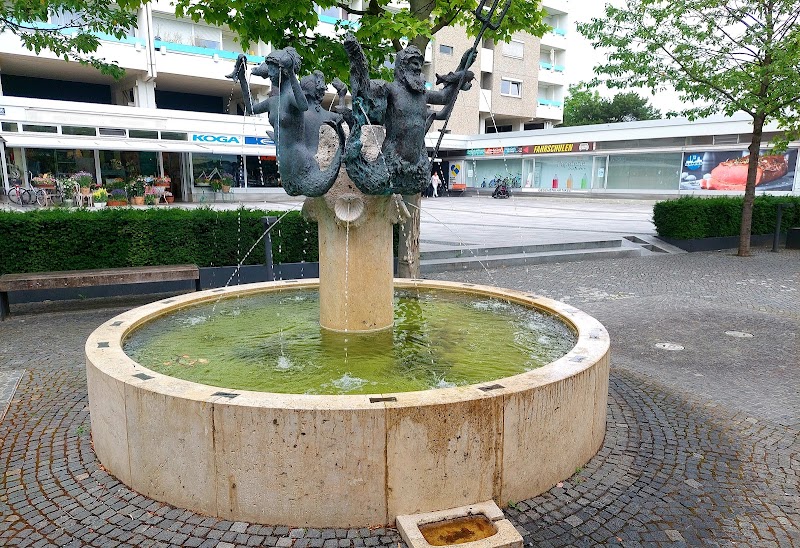 Nereidenbrunnen mit Neptun