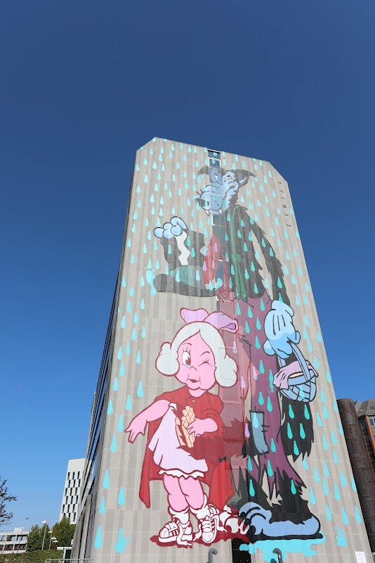 Fresque Art Reconnects Belgium 2020 - El Niño et Demos