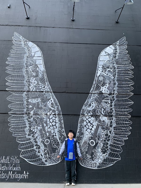 Nashville WhatLiftsYou Wings Mural