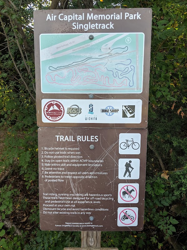 Air Capital Memorial Park Singletrack