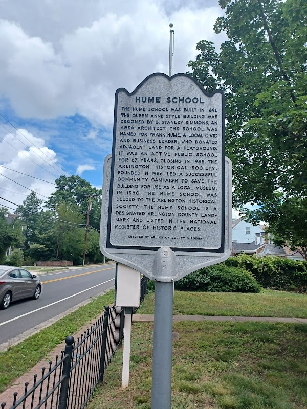 Arlington Historical Museum (Hume School)