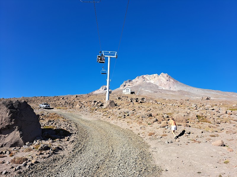 Timberline Ski Lift Middle Line