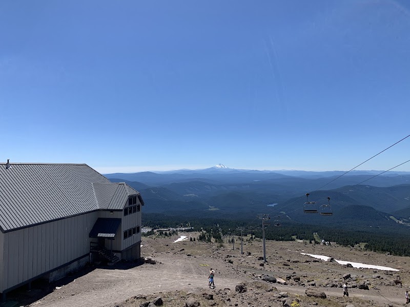 Timberline Ski Lift Middle Line