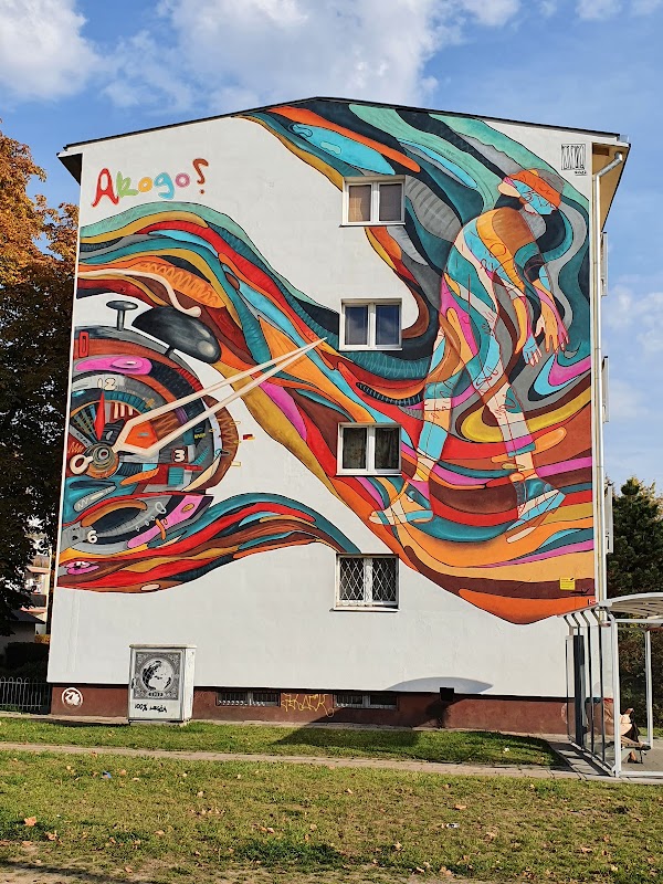 Mural Fundacja "Akogo?"