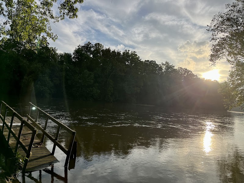 Towpath park kayak launch