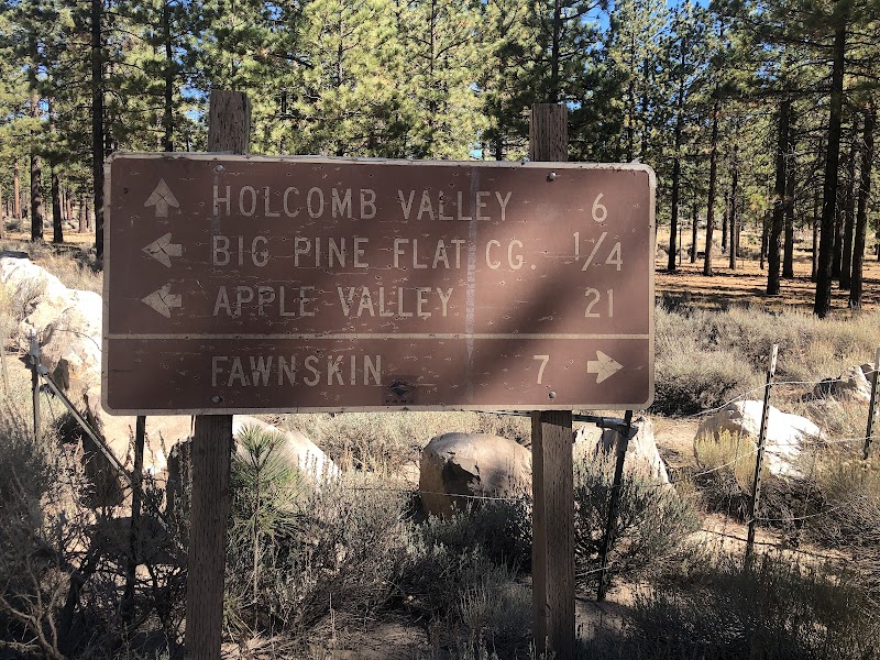 Big Pine Flat OHV Staging Area