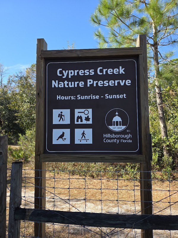 Cypress Creek Nature Preserve Trailhead