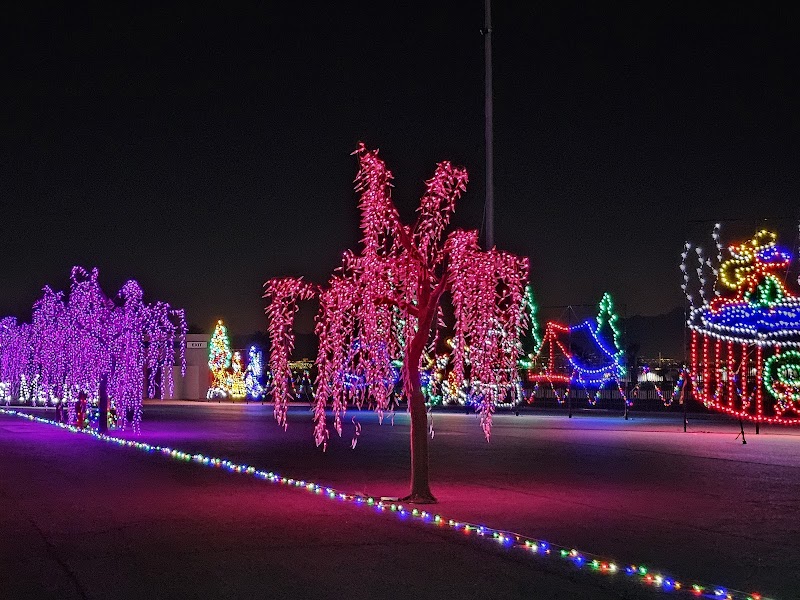 Glittering Lights at Las Vegas Motor Speedway