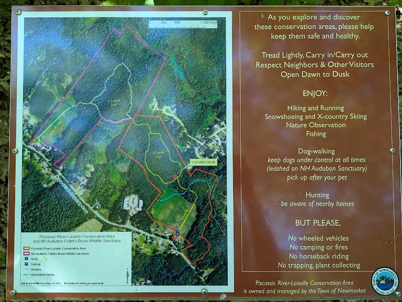 Piscassic River - Loiselle Conservation Area