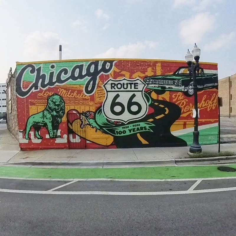 Route 66 tribute Mural
