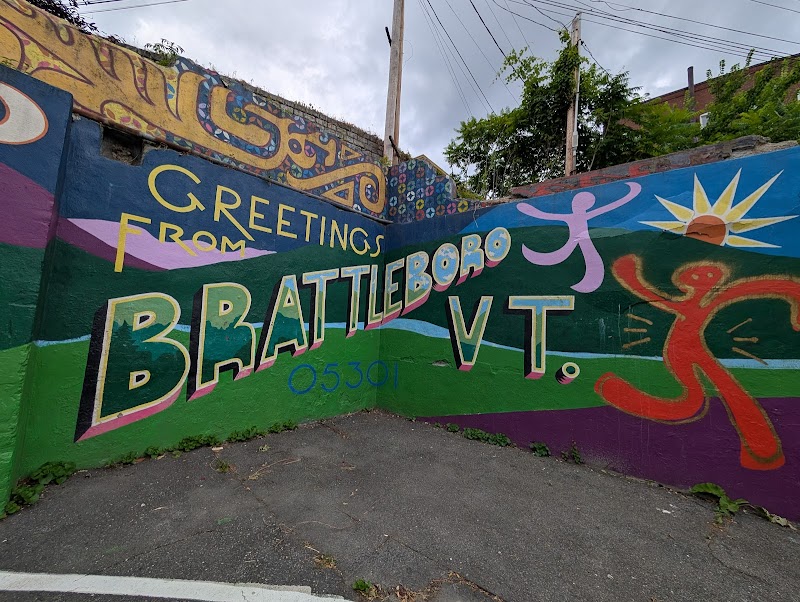 Greetings from Brattleborough postcard