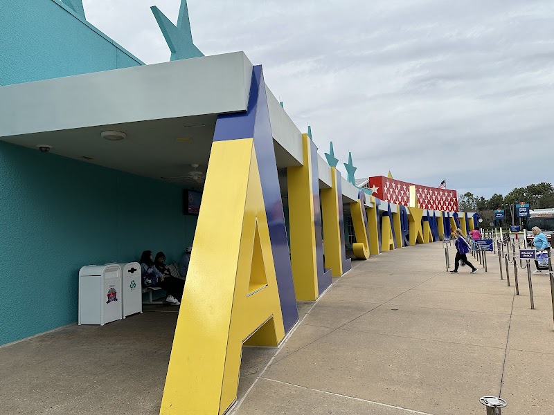 Walt Disney World Transportation Bus Stop