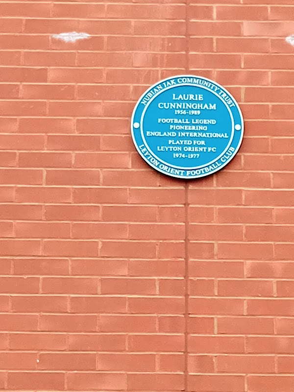 Laurie Cunningham plaque