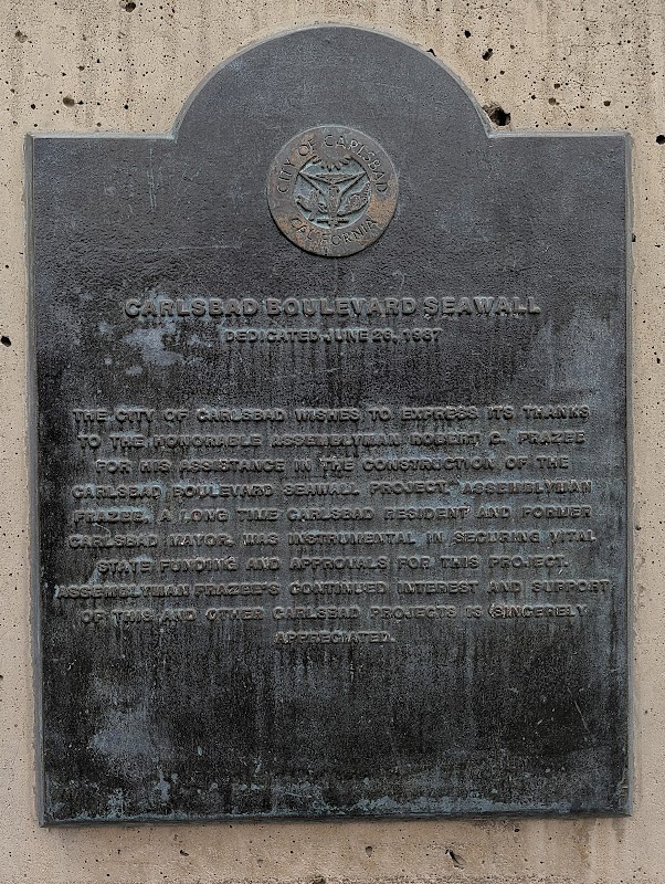 Carlsbad Boulevard Seawall