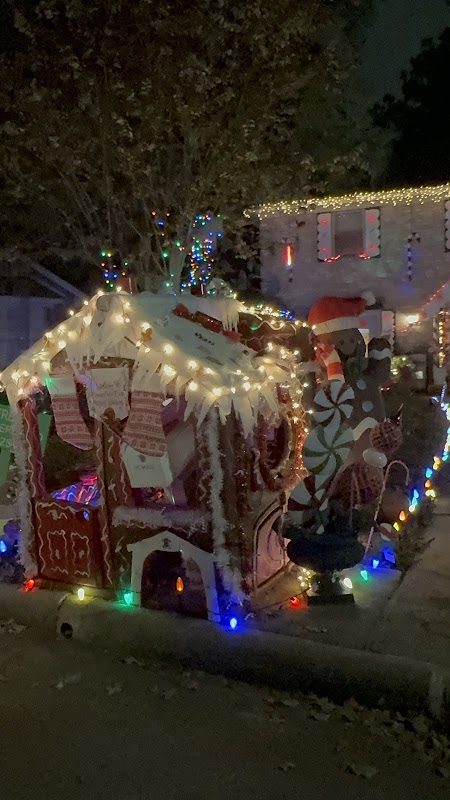 Prestonwood Light Show House