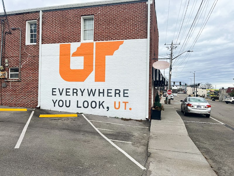 Mural - "Everywhere you look, UT." By Curtis Glover
