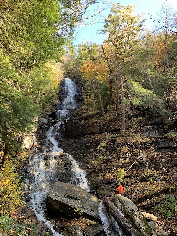 Lye Brook Falls Trail