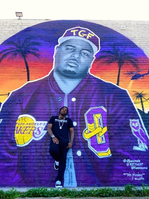 Drakeo The Ruler Mural