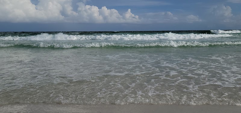 Navarre beach sign - Florida's most relaxing place