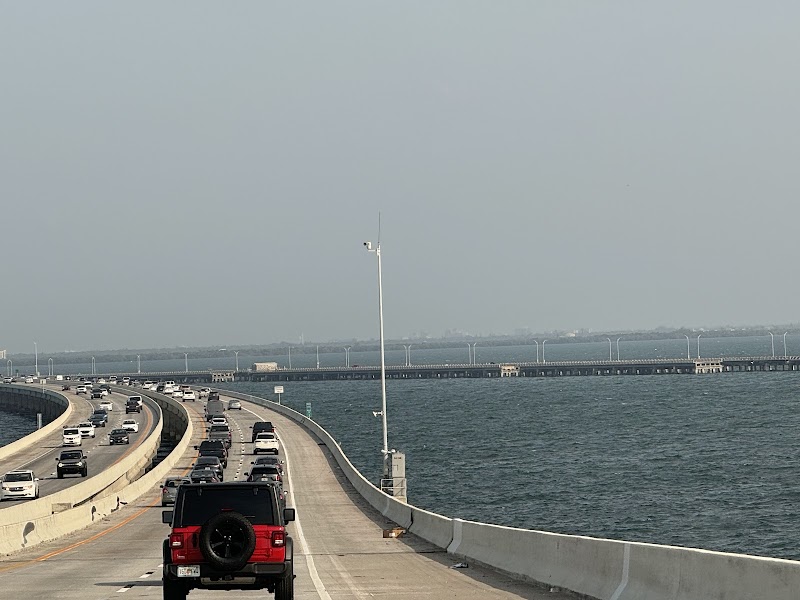 Skyway fishing pier