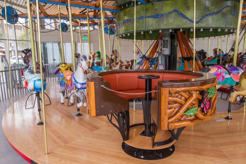 The Brownstein/Selkowitz Carousel Pavilion & Nissen Carousel in Mill River Park