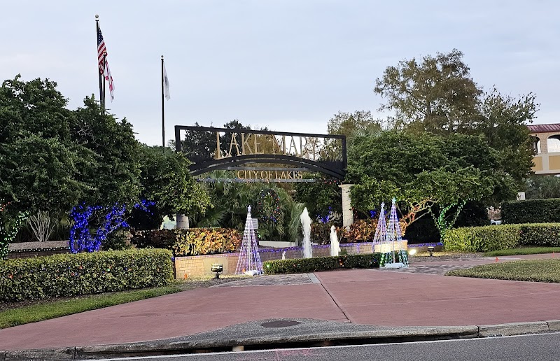 Lake Mary, City of Lakes sign